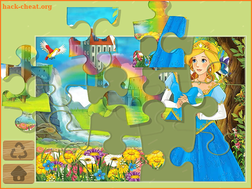 Princess Puzzles and Painting screenshot