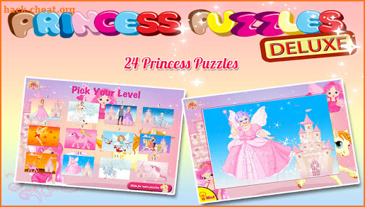 Princess Puzzles Deluxe screenshot