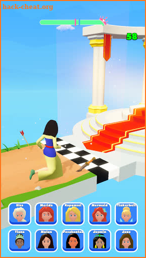 Princess Run 3D screenshot