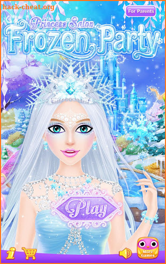 Princess Salon: Frozen Party screenshot