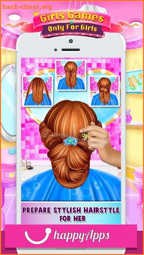 Princess Salon: Valentine Dream Makeup & Dress up screenshot