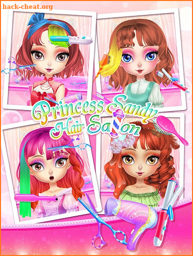 Princess Sandy: Hair Salon screenshot