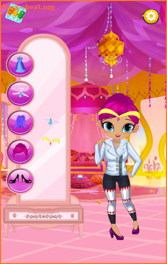 Princess Shine and Sister Shimer Dress up Party screenshot