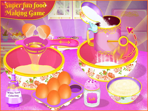 Princess Unicorn Food Chef : Girl's Cooking Games screenshot