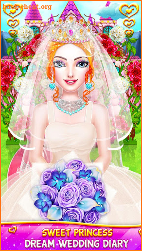 Princess Wedding Magic Makeup Salon Diary Part 1 screenshot