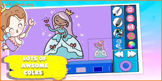 princesse Coloring Book screenshot