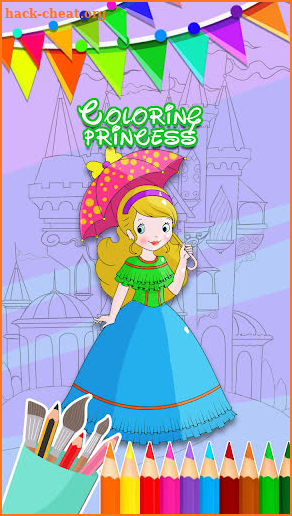 Princesses Coloring Book For Free screenshot