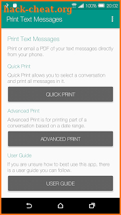 Print Text Messages (Pro) screenshot