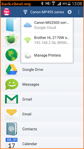 Printer 2 Go screenshot