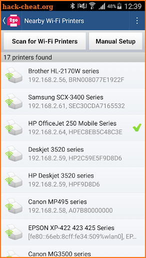 Printer 2 Go screenshot