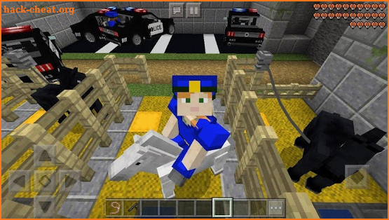 Prison crime getaway– MCPE map screenshot