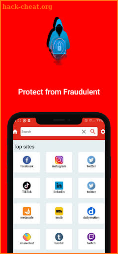 Privacy Browser screenshot