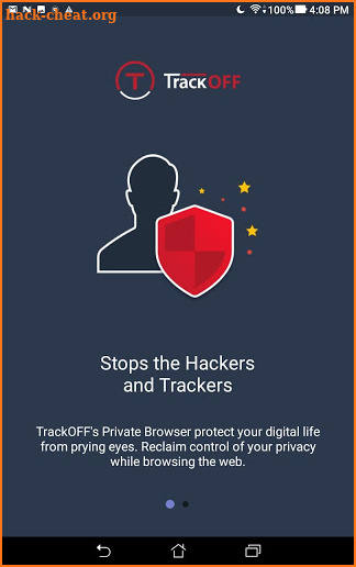 Privacy Browser by TrackOFF screenshot