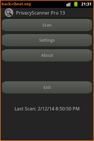 Privacy Scanner (AntiSpy) Pro screenshot