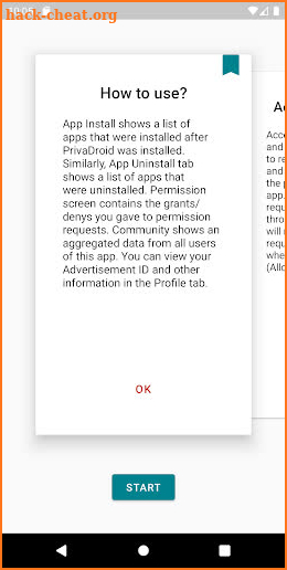 PrivaDroid screenshot