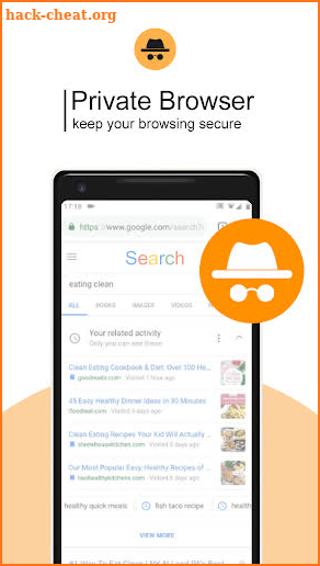 Private Browser: Incognito Web Browser screenshot