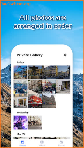 Private Gallery - Photo Vault screenshot