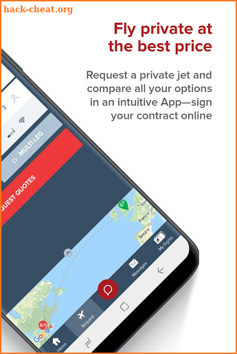 Private Jet Charter, Private Jet Hire, Jet Prices screenshot