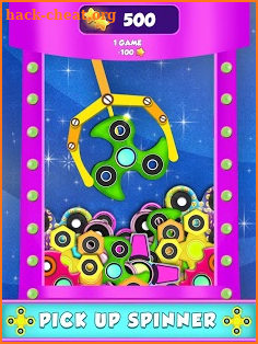 Prize Claw Machine Fidget Spinner screenshot