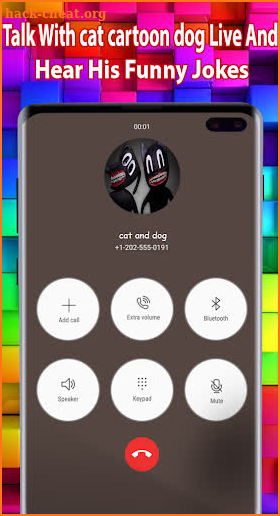 Pro 📞 Call Cartoon Cat And Dog - Real Voice screenshot