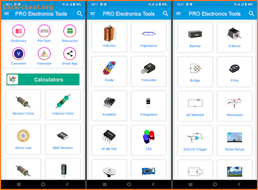 PRO Electronics Tools screenshot