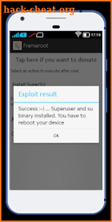 Pro Framaroot App screenshot