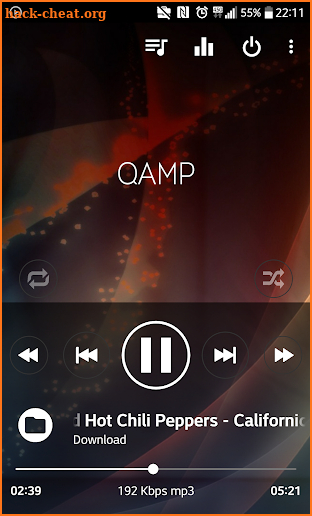 Pro Mp3 player - Qamp screenshot