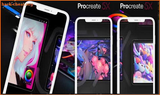 Pro Procreate Pocket Paint Para Editor Guia screenshot