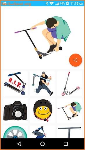 Pro Scooter Emojis screenshot