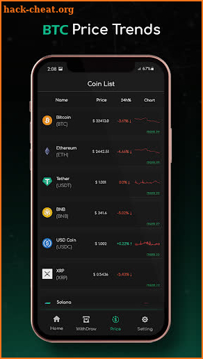 Probitmine : BTC Earning App screenshot