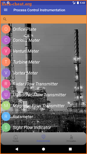 Process Control Instrumentation screenshot