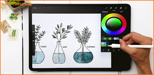 Procreate App Tips screenshot