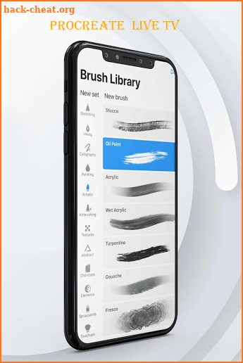 Procreate Live TV screenshot