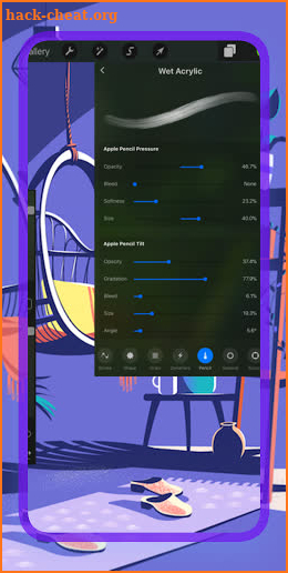 Procreate Master Paint Editor screenshot