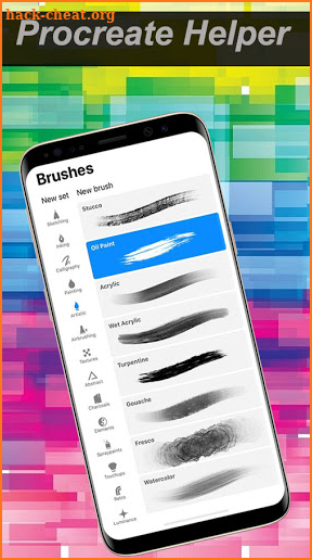 Procreate Paint editor Pro helper screenshot