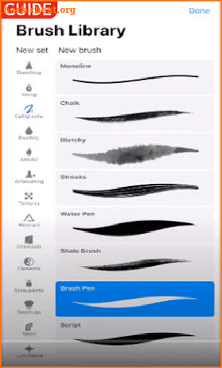 Procreate Pocket Guide screenshot