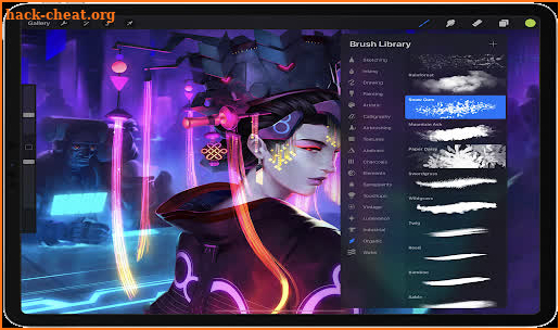 ProCreate Pro :Paint Tutorial screenshot