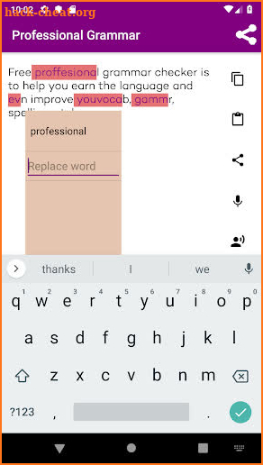 Professional Grammar- Free screenshot