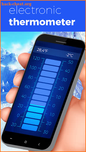 Professional thermometer screenshot