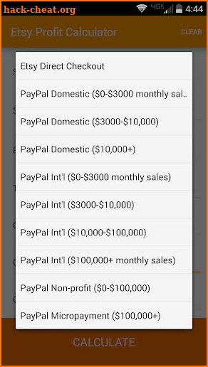 Profit Calculator for Etsy screenshot