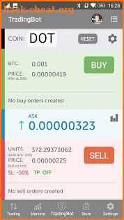 ProfitTrading for Cryptopia - Trade much faster! screenshot