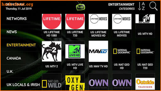 Progotv Black V3.2.0 screenshot