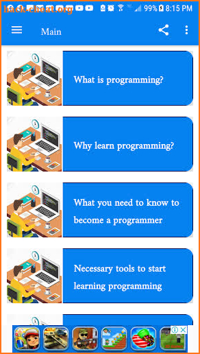 Programmatic Guide screenshot