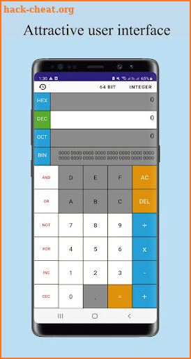 Programmer Calculator Pro screenshot