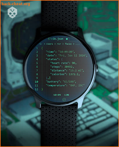 Programmer Watch Face screenshot