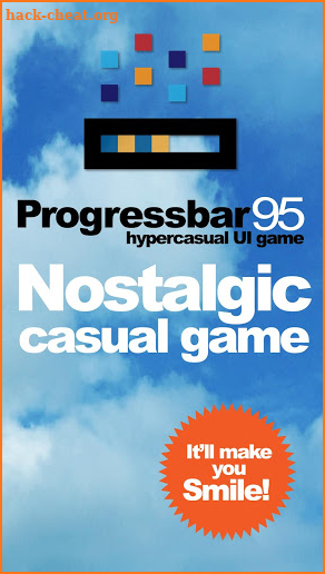 Progressbar95 - easy, nostalgic hyper-casual game screenshot