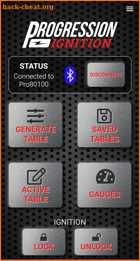 Progression Ignition Tuner v2 screenshot