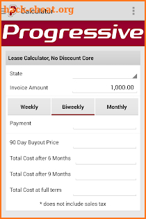 Progressive Leasing RSA App screenshot