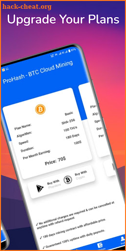 ProHash - Btc Cloud Mining screenshot