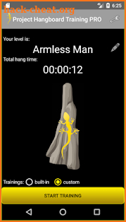 Project Hangboard Training PRO screenshot